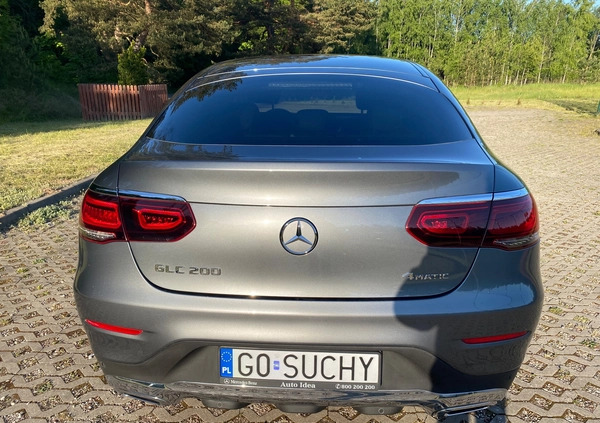 Mercedes-Benz GLC cena 187000 przebieg: 56500, rok produkcji 2021 z Mrągowo małe 172